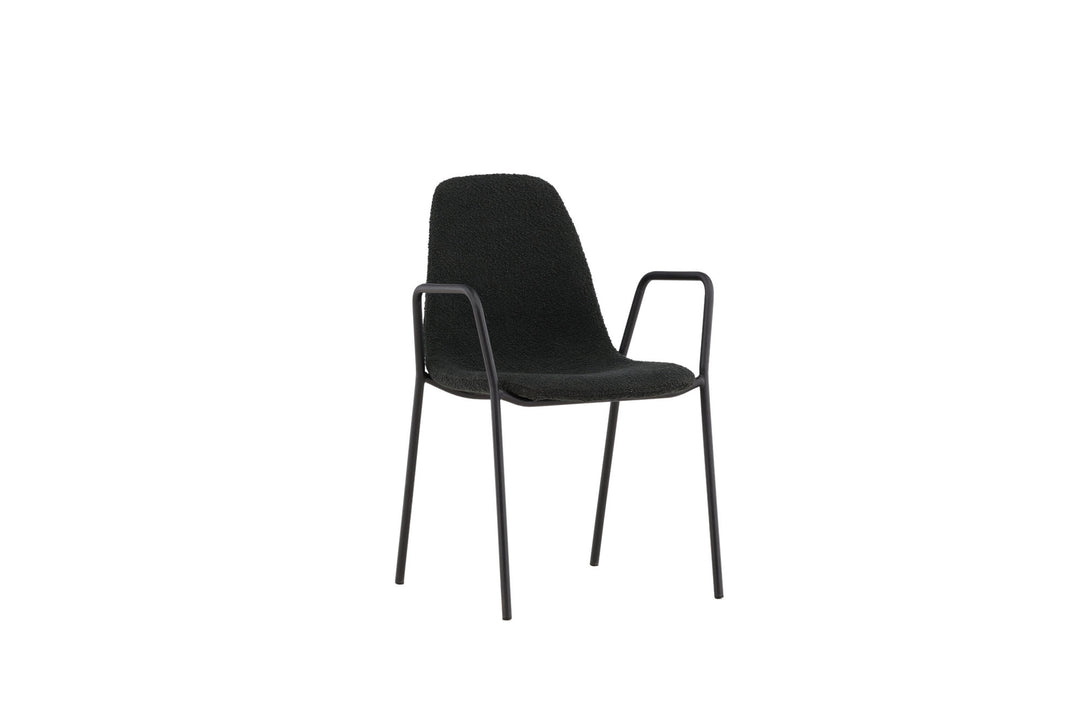 Vind Klädesholmen Dining Chair 2-pack - Black / Black Boucle