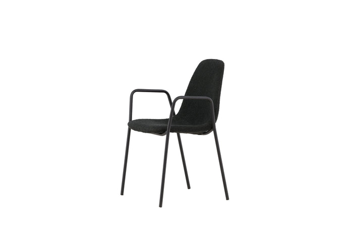 Vind Klädesholmen Dining Chair 2-pack - Black / Black Boucle