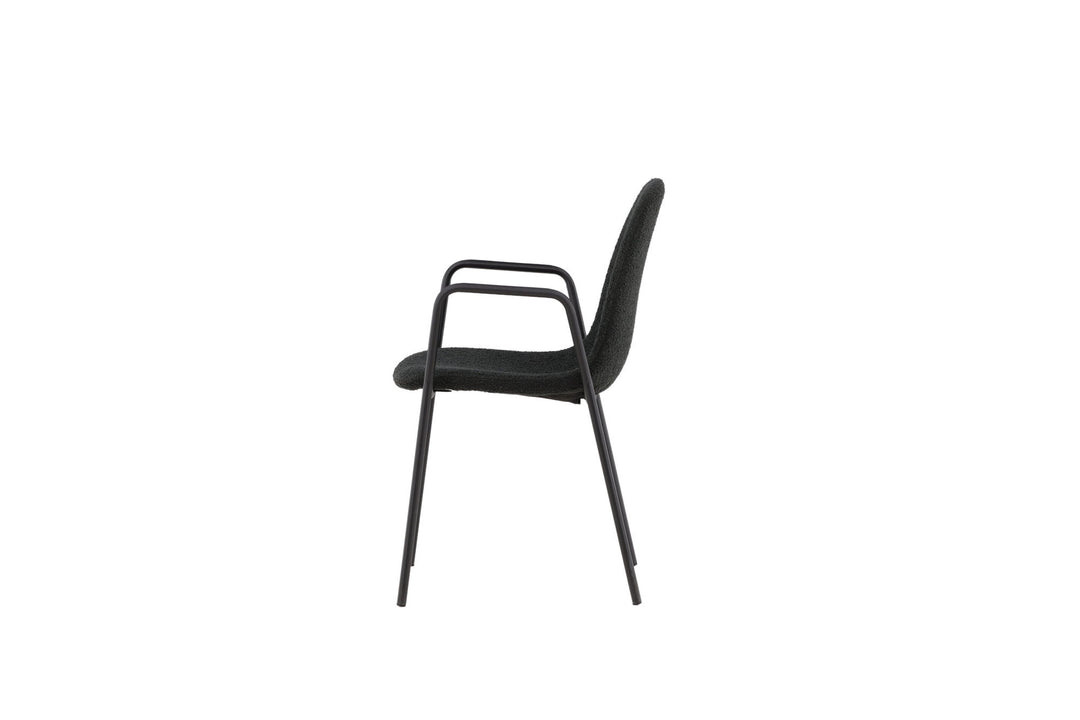 Vind Klädesholmen Dining Chair 2-pack - Black / Black Boucle