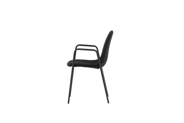 Vind Klädesholmen Dining Chair 2-pack - Black / Black Boucle