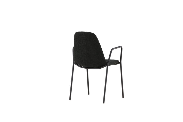 Vind Klädesholmen Dining Chair 2-pack - Black / Black Boucle