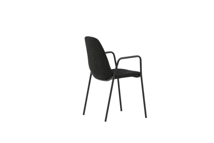 Vind Klädesholmen Dining Chair 2-pack - Black / Black Boucle