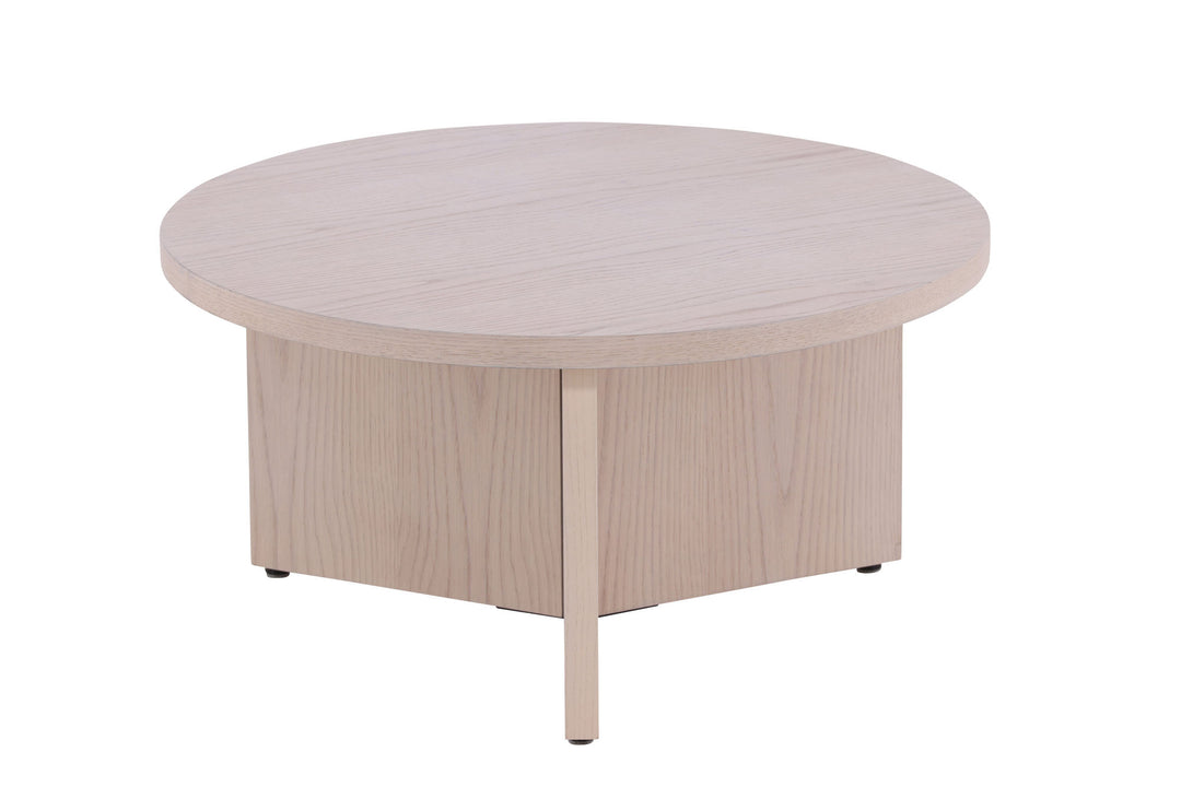 Vind Saltö Large Sofa Table - Whitewash / Wood
