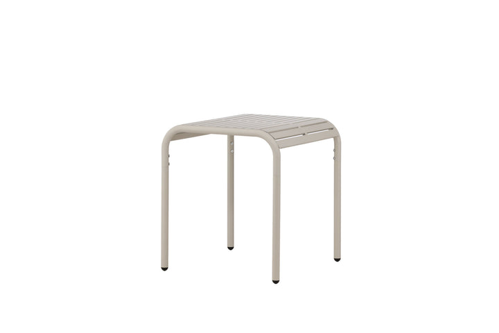 Venture Home Borneo Cafetable Aluminium - Beige / Kvadrat 70*70*
