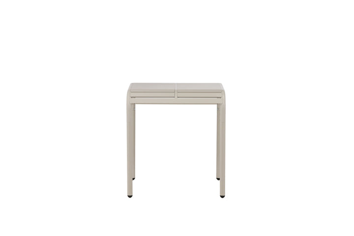 Venture Home Borneo Cafetable Aluminium - Beige / Kvadrat 70*70*