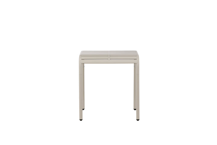 Venture Home Borneo Cafetable Aluminium - Beige / Kvadrat 70*70*
