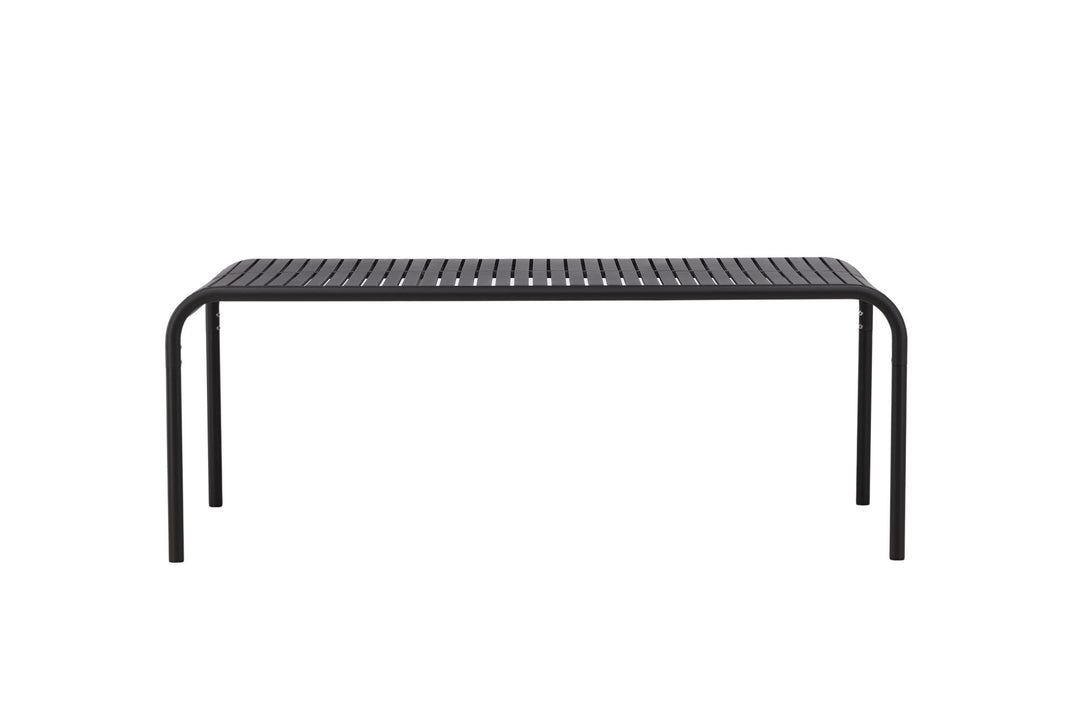 Venture Home Borneo Diningtable Aluminium - Black / Rectangular 100*200*