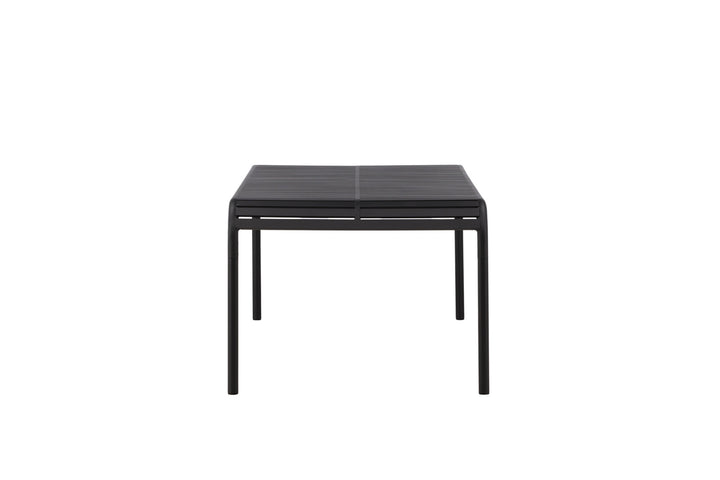 Venture Home Borneo Diningtable Aluminium - Black / Rectangular 100*200*