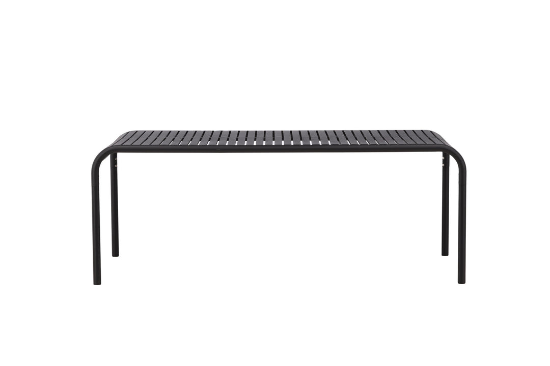 Venture Home Borneo Diningtable Aluminium - Black / Rectangular 100*200*