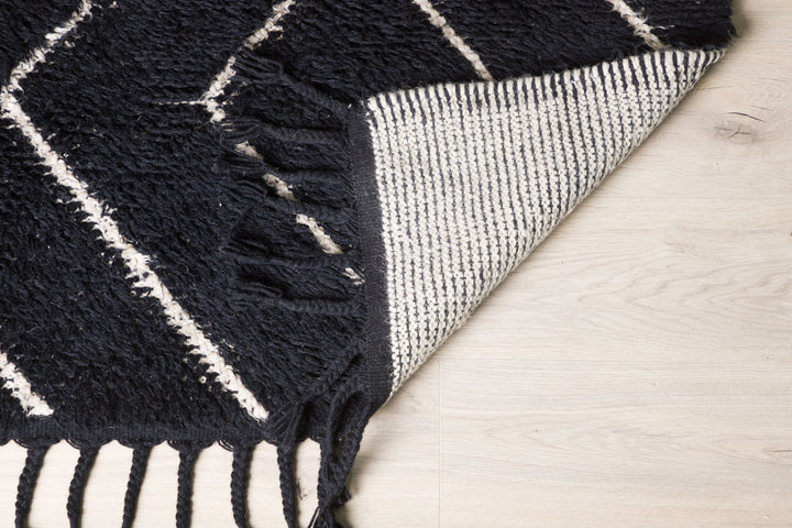 Venture Home David Wool - 230*160- -Rectangular-Black/white