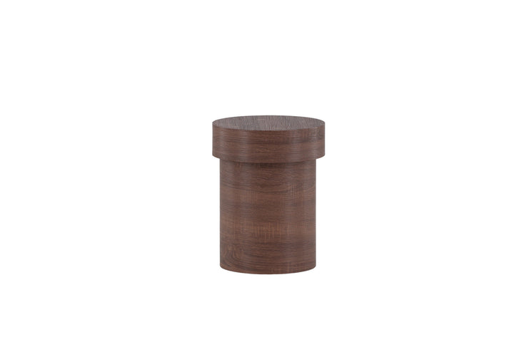 Vind Malung - High Side Table - Brown / Brown MDF