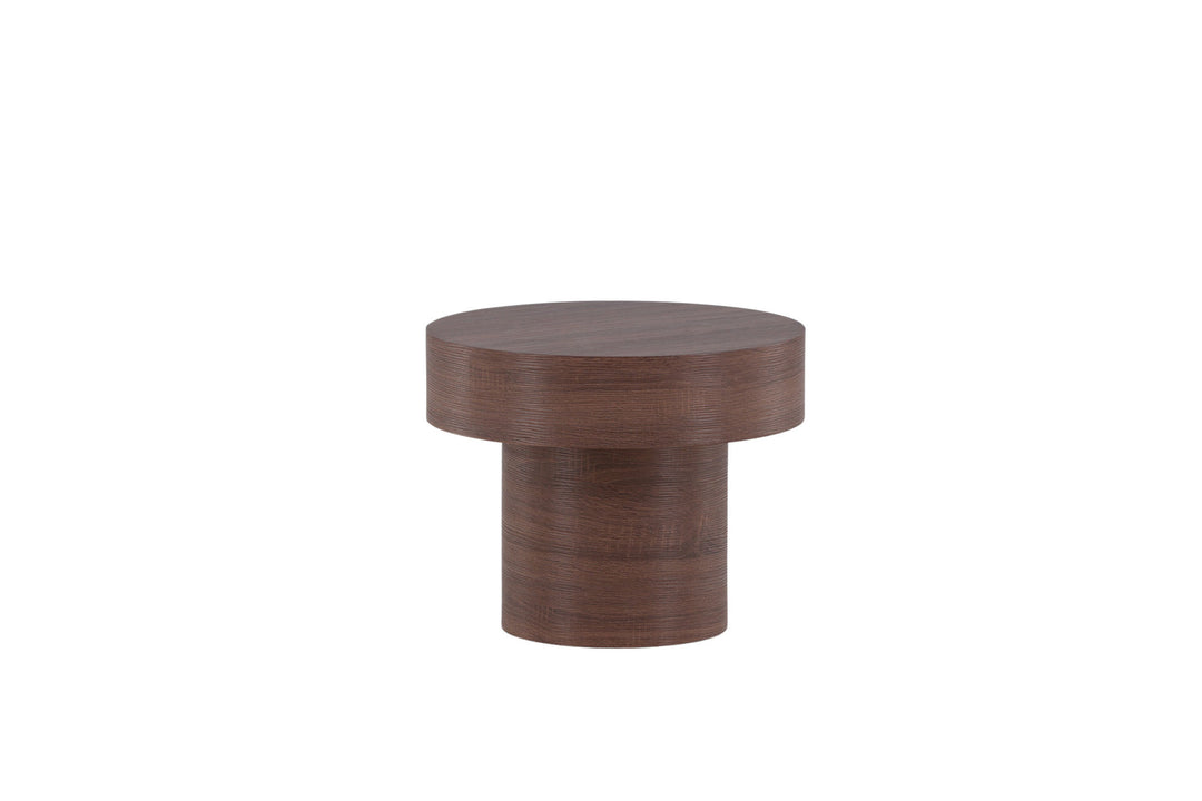 Vind Malung - Low Side Table - Brown / Brown MDF