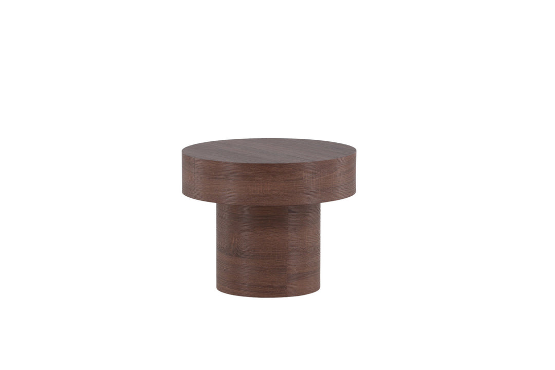 Vind Malung - Low Side Table - Brown / Brown MDF