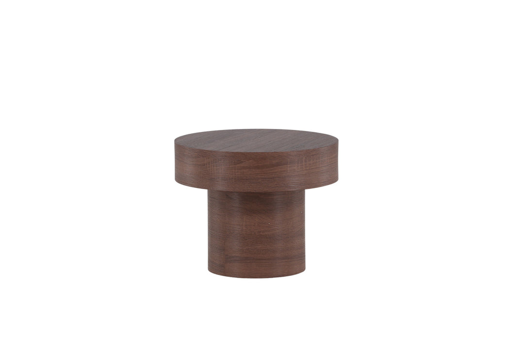 Vind Malung - Low Side Table - Brown / Brown MDF