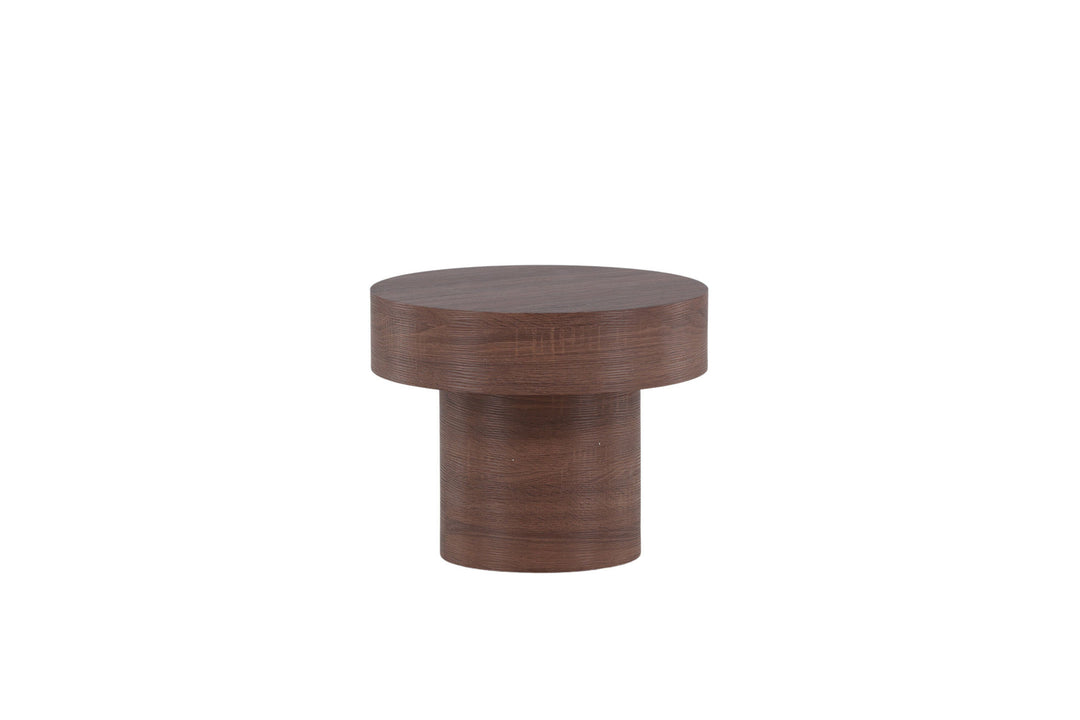 Vind Malung - Low Side Table - Brown / Brown MDF