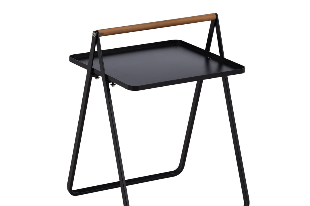 Venture Home Clarin Sidetable Steel - Black / Rectangular 40*45*50