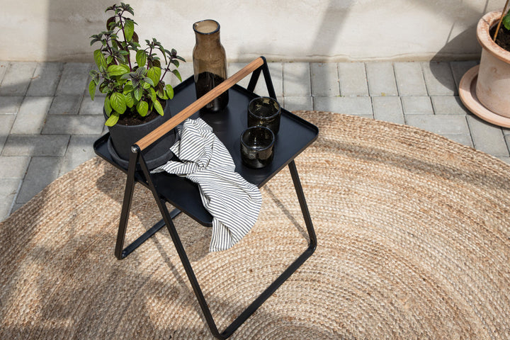 Venture Home Clarin Sidetable Steel - Black / Rectangular 40*45*50