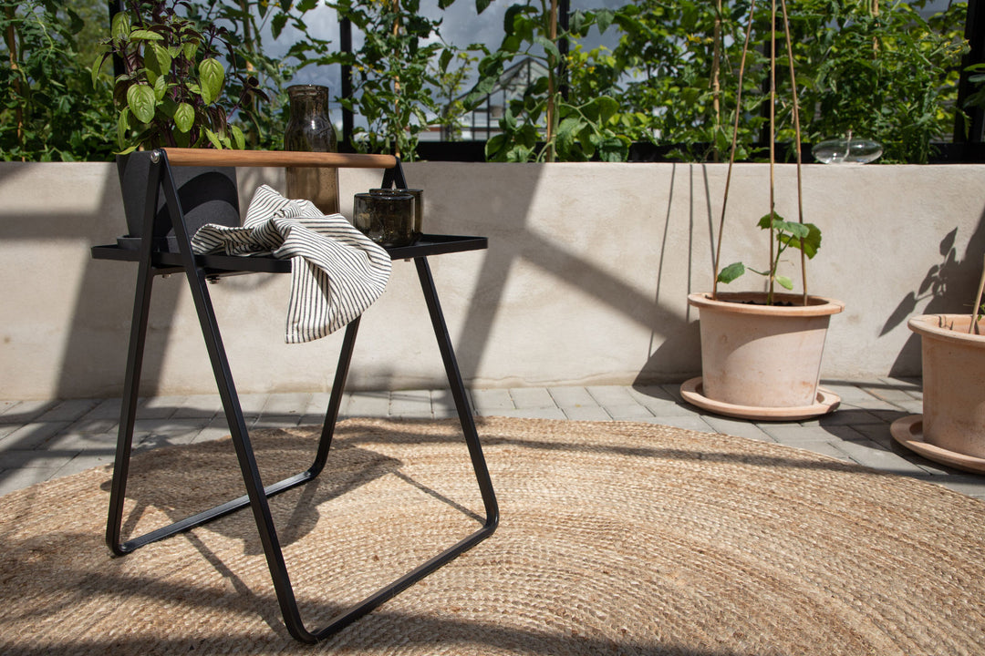 Venture Home Clarin Sidetable Steel - Black / Rectangular 40*45*50