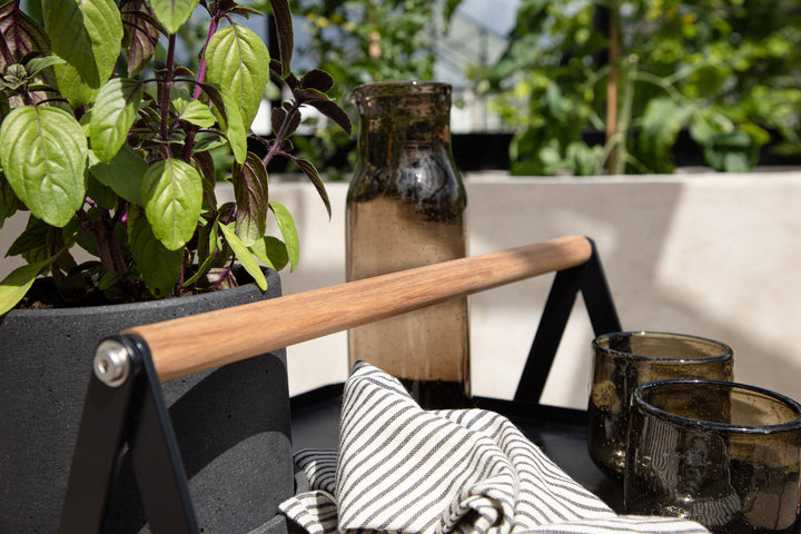 Venture Home Clarin Sidetable Steel - Black / Rectangular 40*45*50