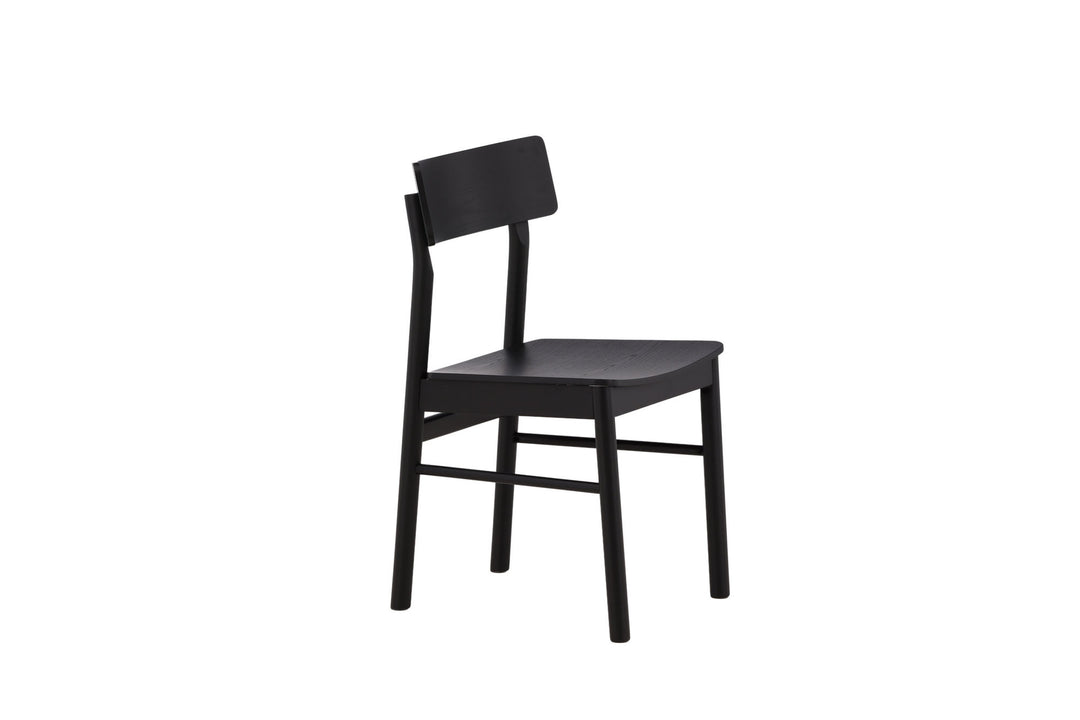 Venture Home Montros Dining Chair 2-pack - Natural / Natural Rubberwood