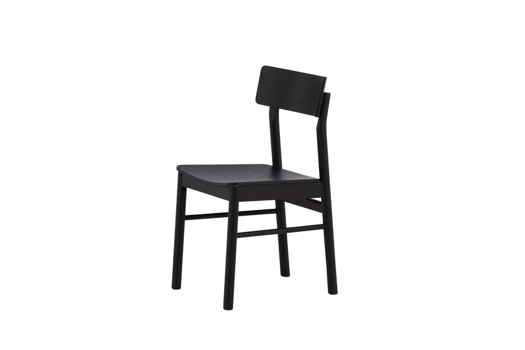 Venture Home Montros Dining Chair 2-pack - Natural / Natural Rubberwood