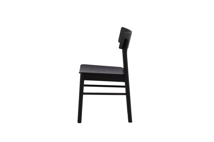 Venture Home Montros Dining Chair 2-pack - Natural / Natural Rubberwood