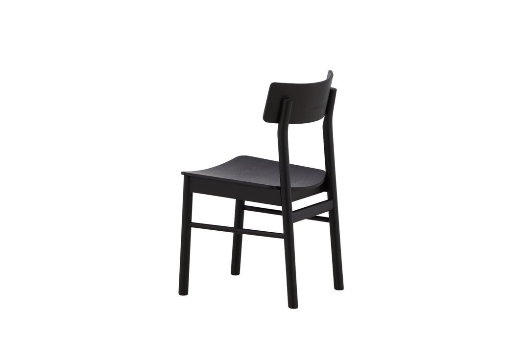 Venture Home Montros Dining Chair 2-pack - Natural / Natural Rubberwood