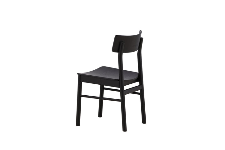 Venture Home Montros Dining Chair 2-pack - Natural / Natural Rubberwood