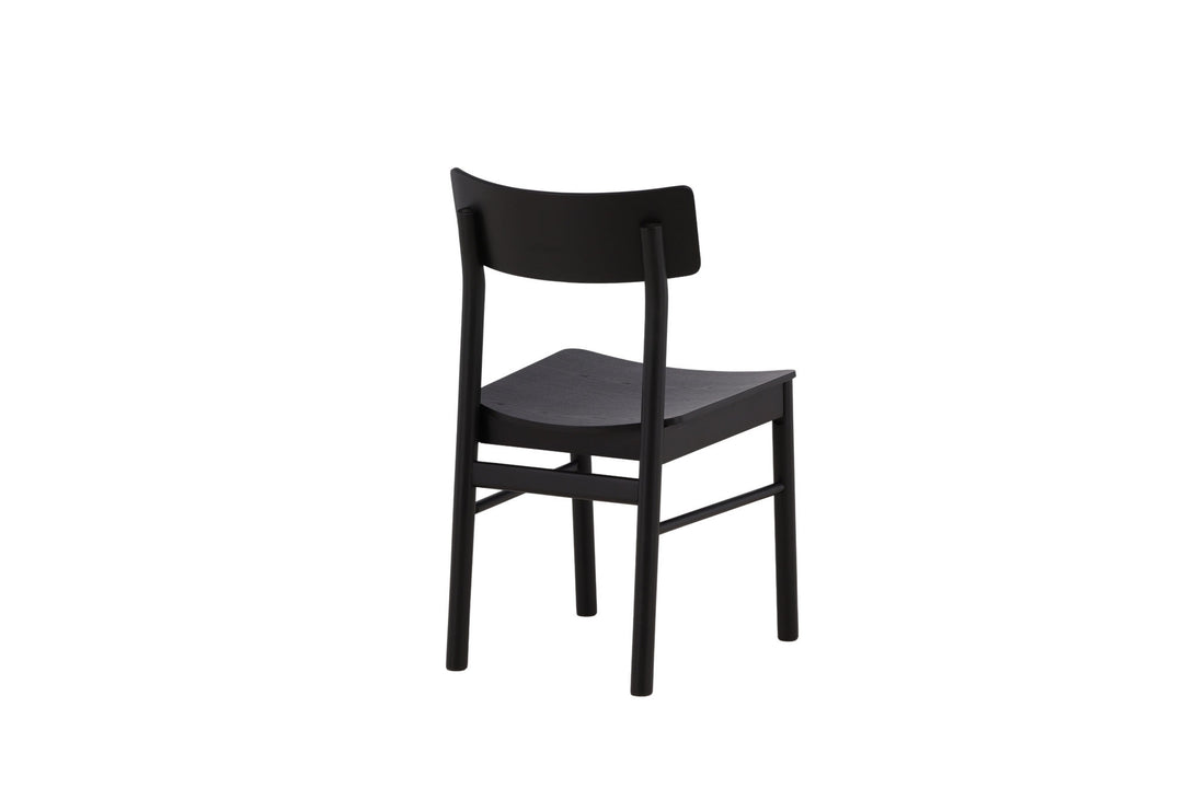 Venture Home Montros Dining Chair 2-pack - Natural / Natural Rubberwood