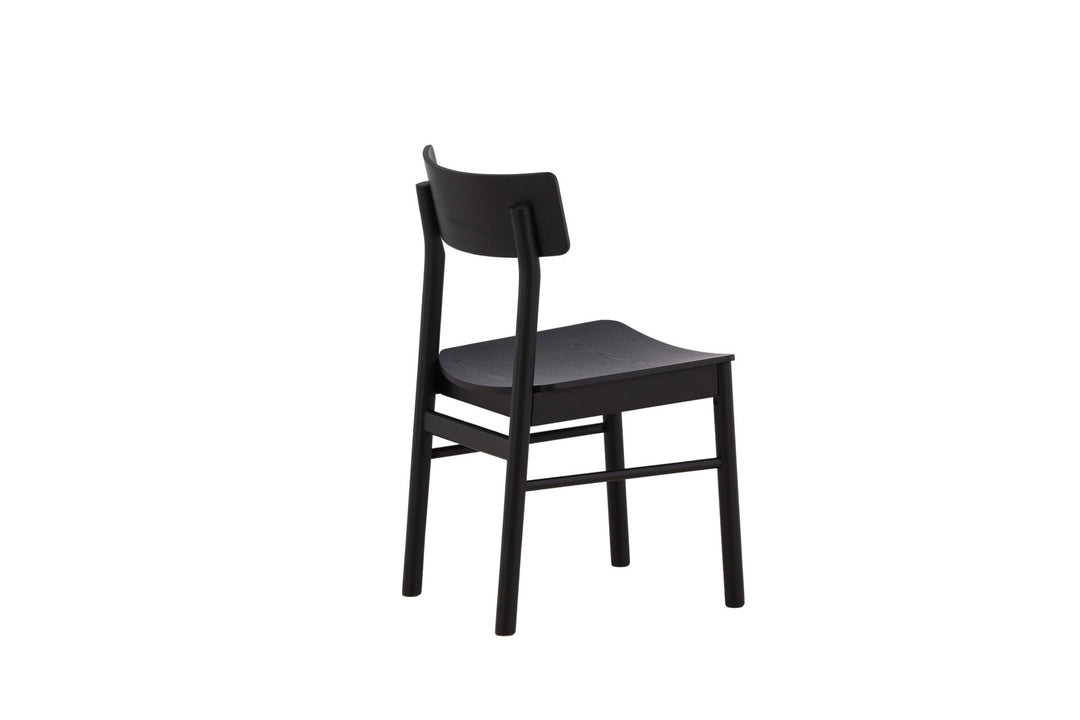 Venture Home Montros Dining Chair 2-pack - Natural / Natural Rubberwood