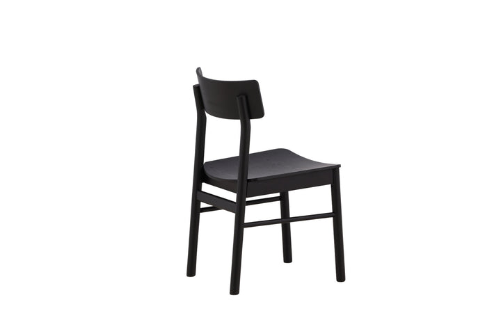 Venture Home Montros Dining Chair 2-pack - Natural / Natural Rubberwood