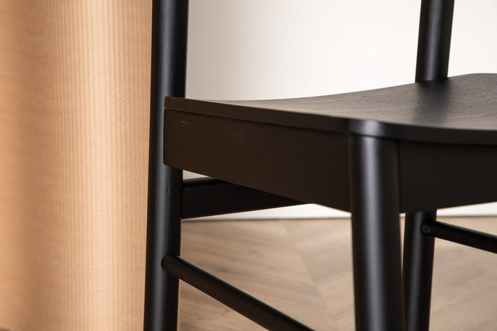 Venture Home Montros Dining Chair 2-pack - Natural / Natural Rubberwood