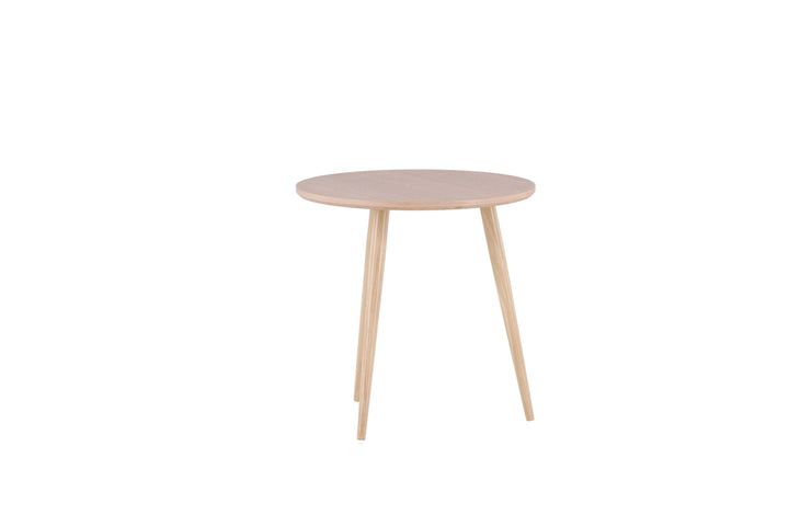 Vind Askim Side Table - Veneer Whitewash /