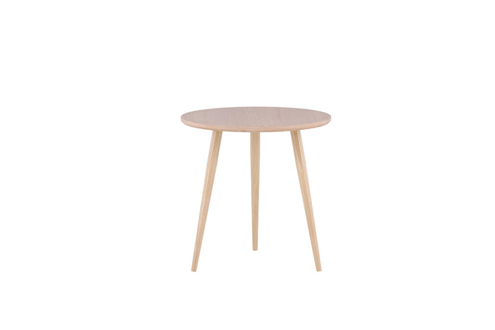 Vind Askim Side Table - Veneer Whitewash /