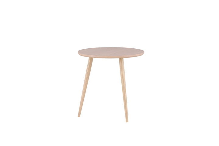 Vind Askim Side Table - Veneer Whitewash /