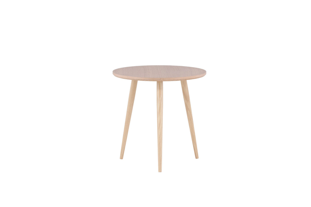 Vind Askim Side Table - Veneer Whitewash /