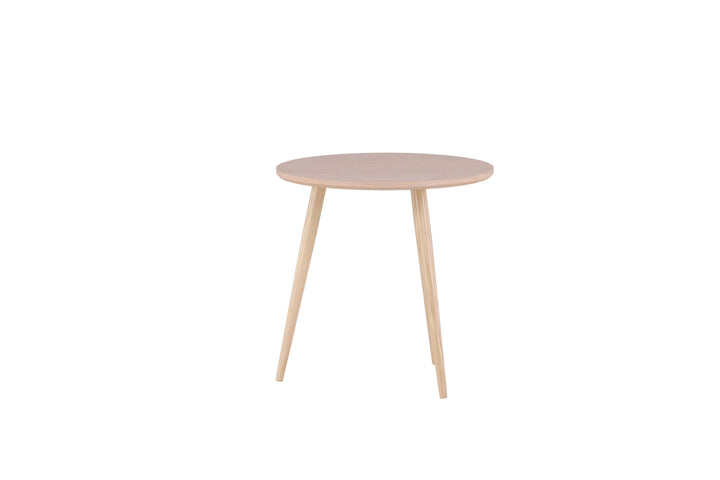 Vind Askim Side Table - Veneer Whitewash /