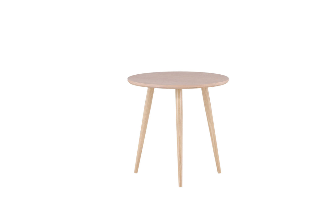 Vind Askim Side Table - Veneer Whitewash /