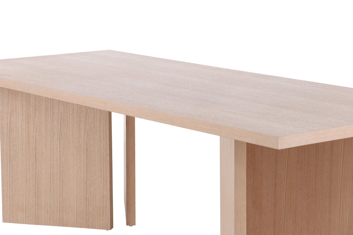Vind Bassholmen Dining Table - Whitewash / Wood