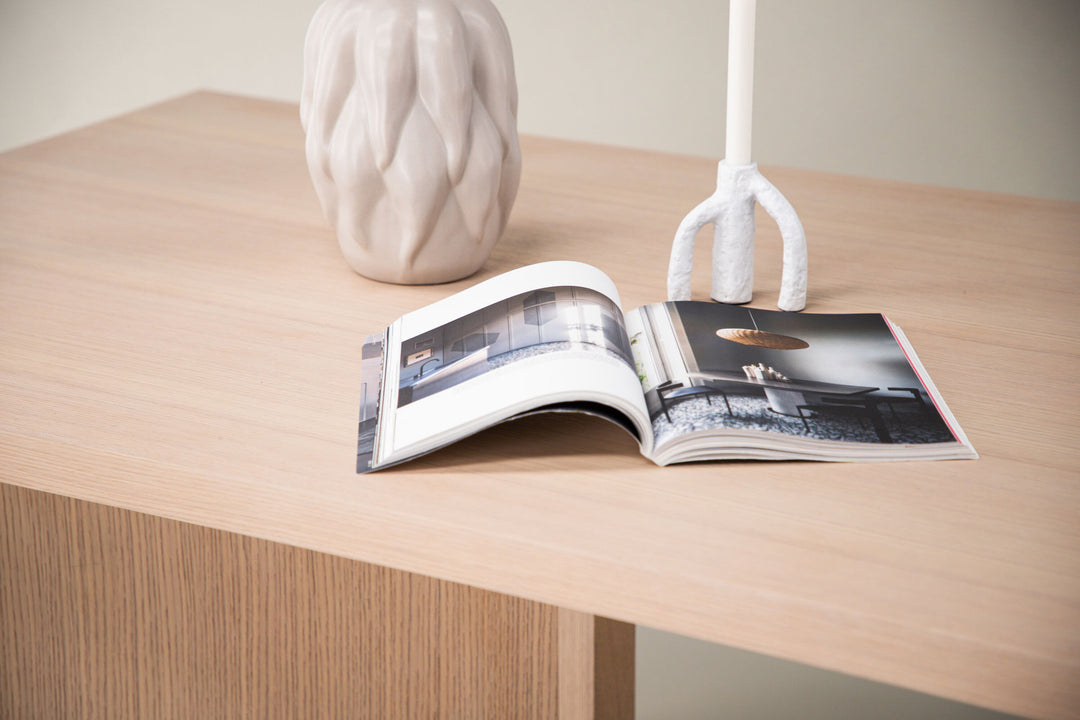 Vind Bassholmen Dining Table - Whitewash / Wood