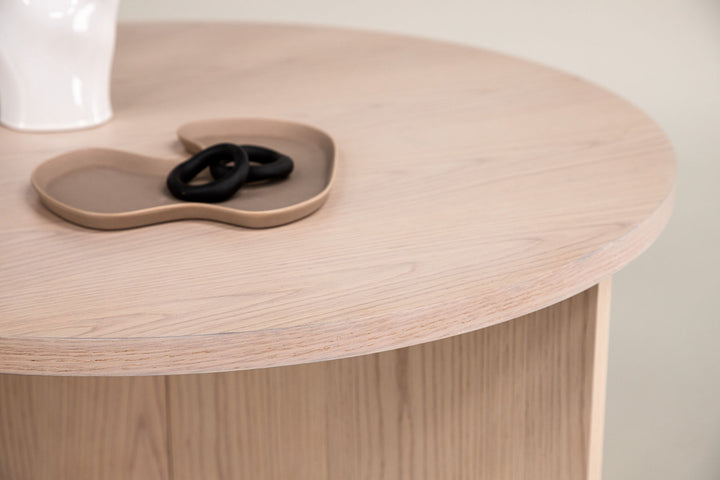 Vind Saltö Small Sofa Table - Whitewash / Wood