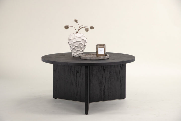 Vind Saltö Small Sofa Table - Black / Wood