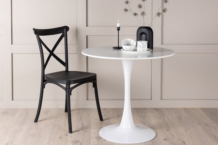 Venture Home Hamden Dining Table - White MDF