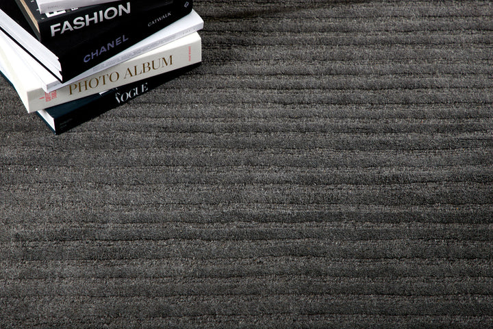 Venture Home Milton Wool/polyester/cotton - 300*200- -Rectangular-Dark grey