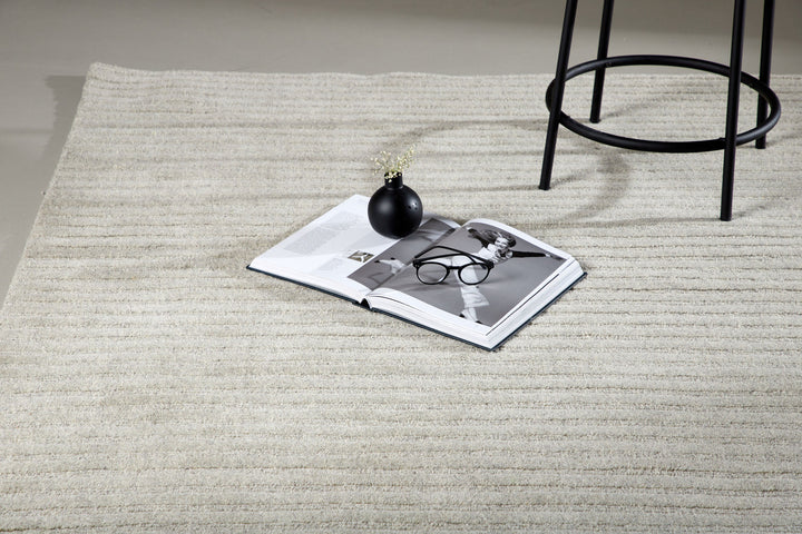 Venture Home Milton Wool/polyester/cotton - 300*200- -Rectangular-Light grey