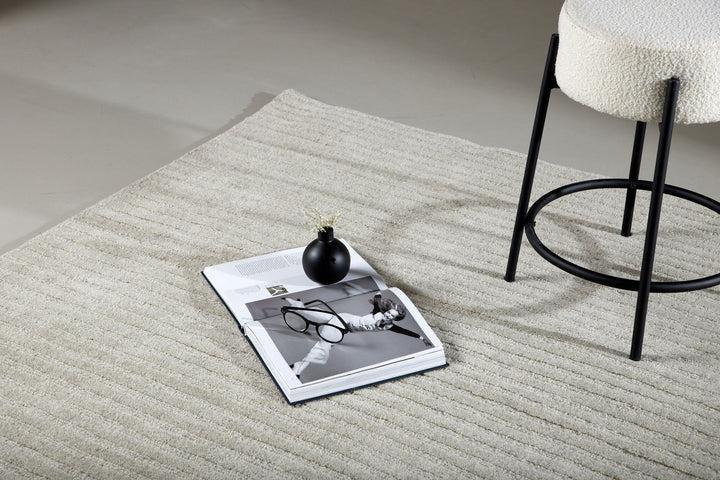 Venture Home Milton Wool/polyester/cotton - 300*200- -Rectangular-Light grey