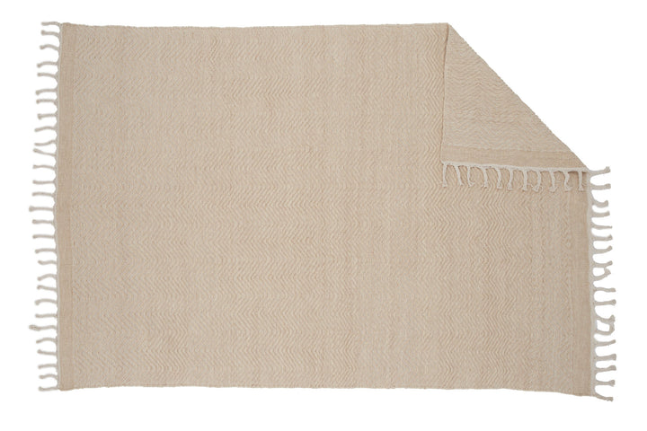 Venture Home Loke Wool/cotton mix - 300*200- -Rectangular-White/Beige