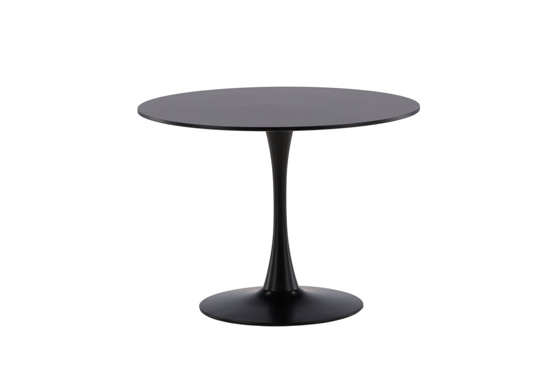 Venture Home Glade Dining Table - Black / Black MDF