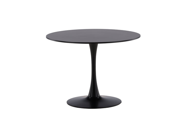 Venture Home Glade Dining Table - Black / Black MDF
