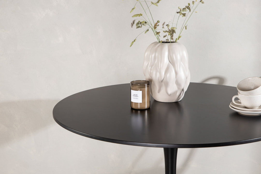 Venture Home Glade Dining Table - Black / Black MDF